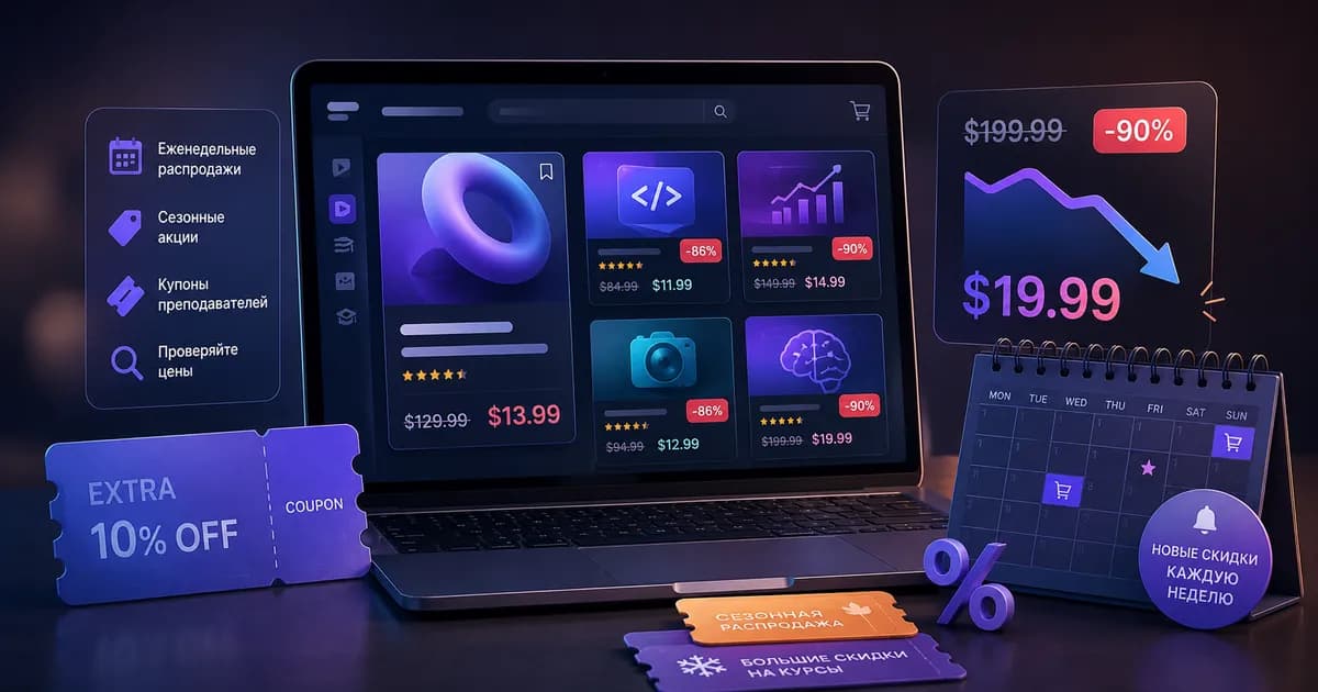 Udemy Sales and Discounts: How to Catch the Best Price